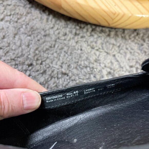 Dansko Shoes Olivia Loafer Womens Size 10 Leather Black Gold Slip On Comfort - Picture 7 of 8